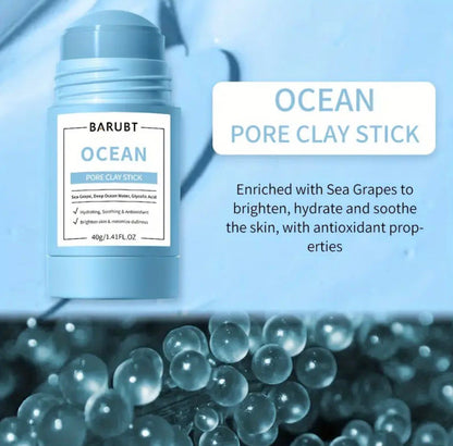 Ocean Mud Mask Stick for Physical Exfoliation, Hydration, and Nourishment