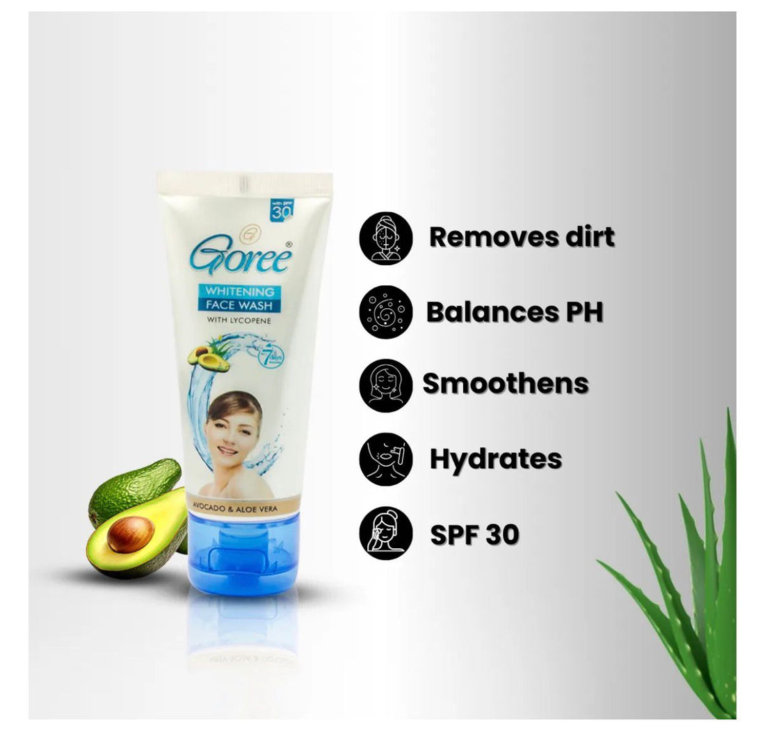 Goree Whitening Facewash with Avocado