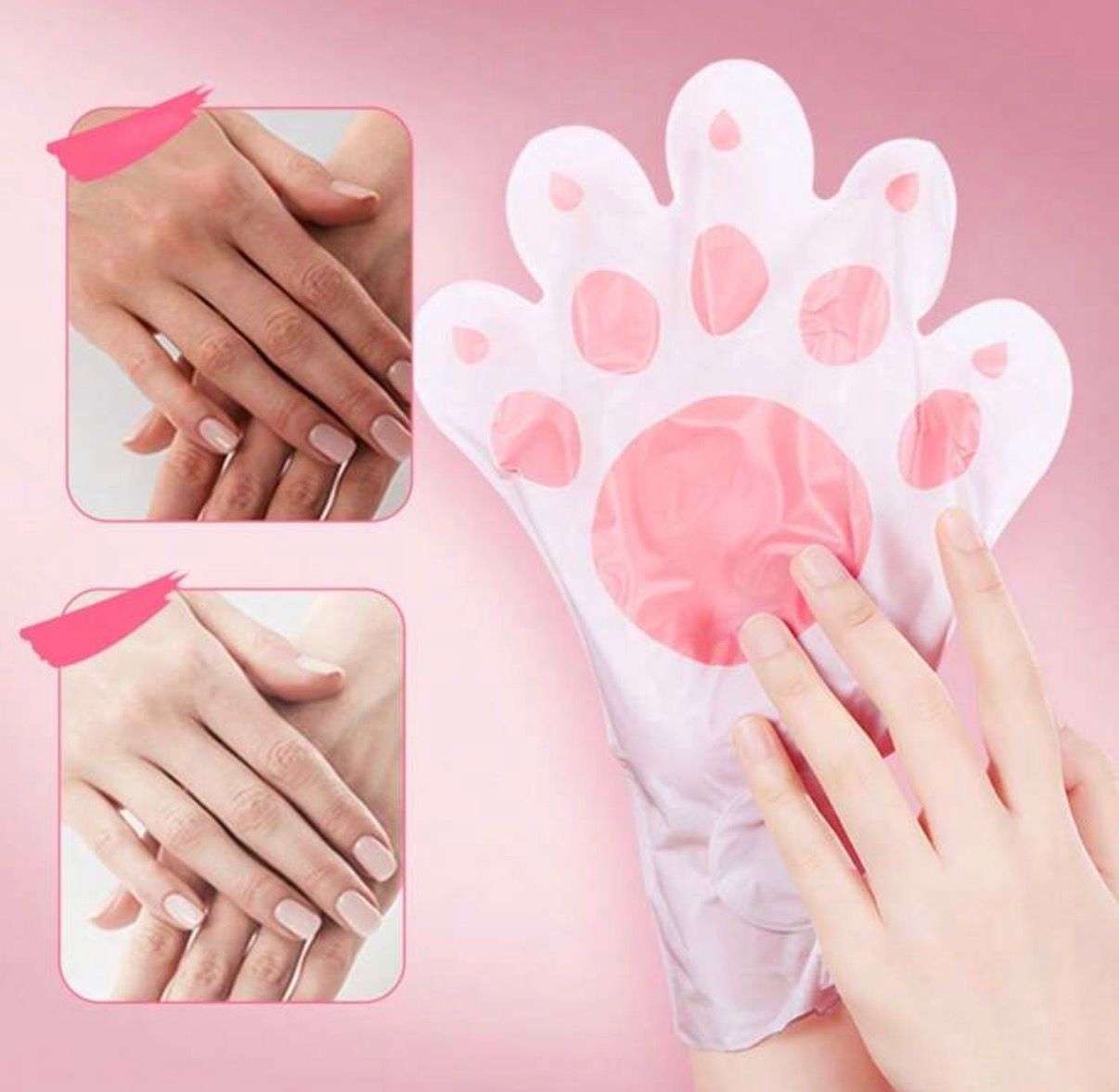 Niacinimide &amp; Goat milk whitening hand mask