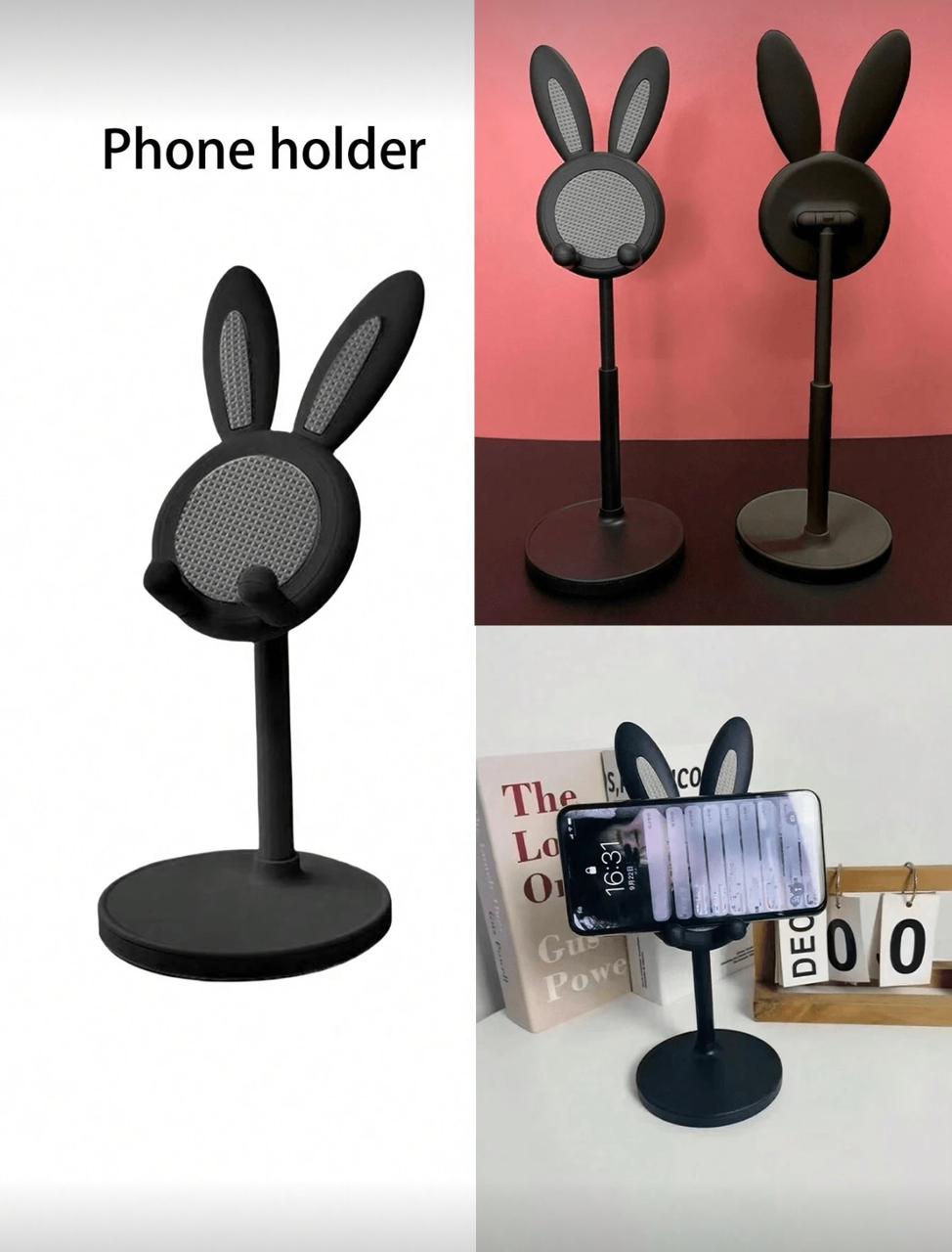 Adjustable Folding Rabbit Shaped Phone Stand