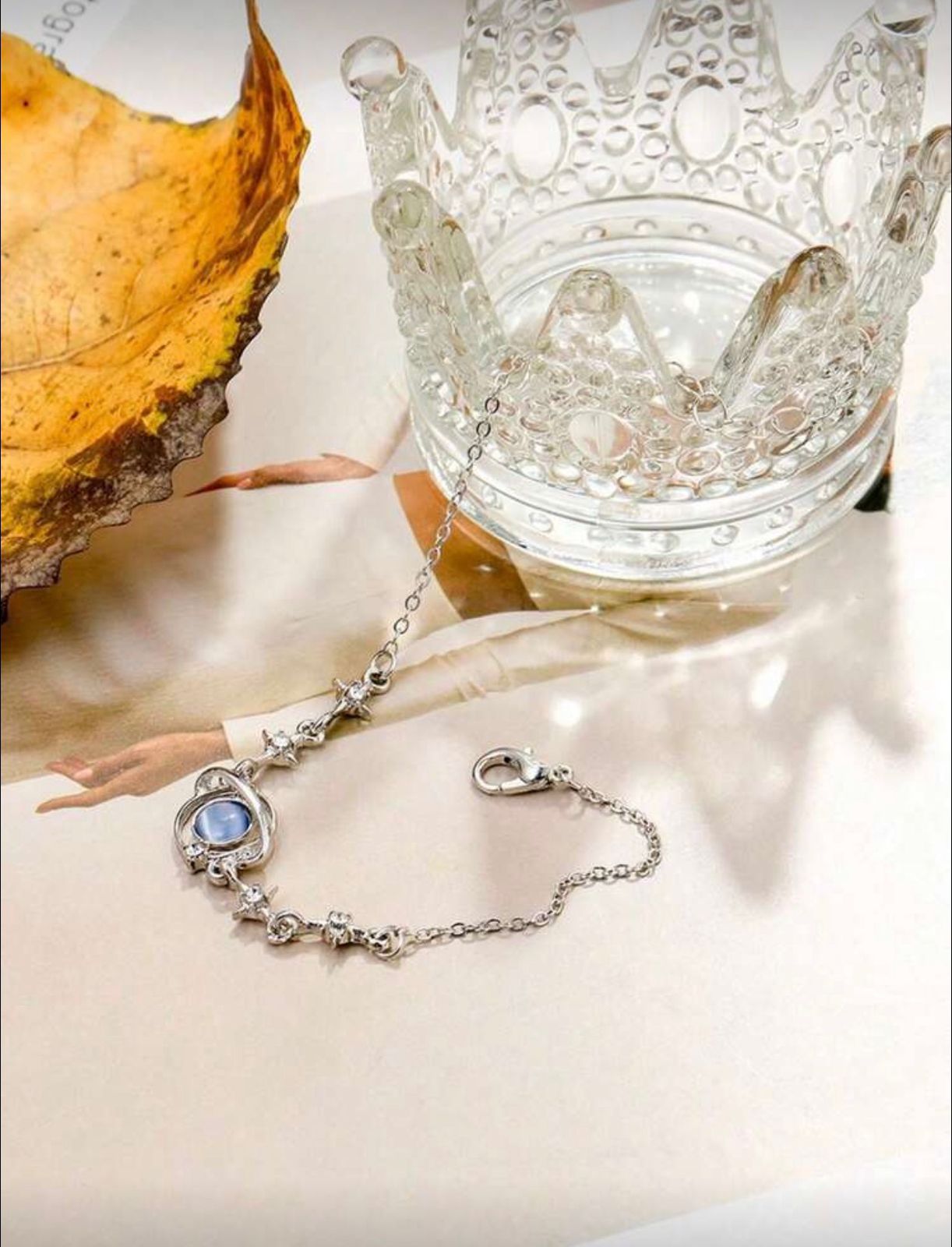 Galaxy Blue Planet Bracelet