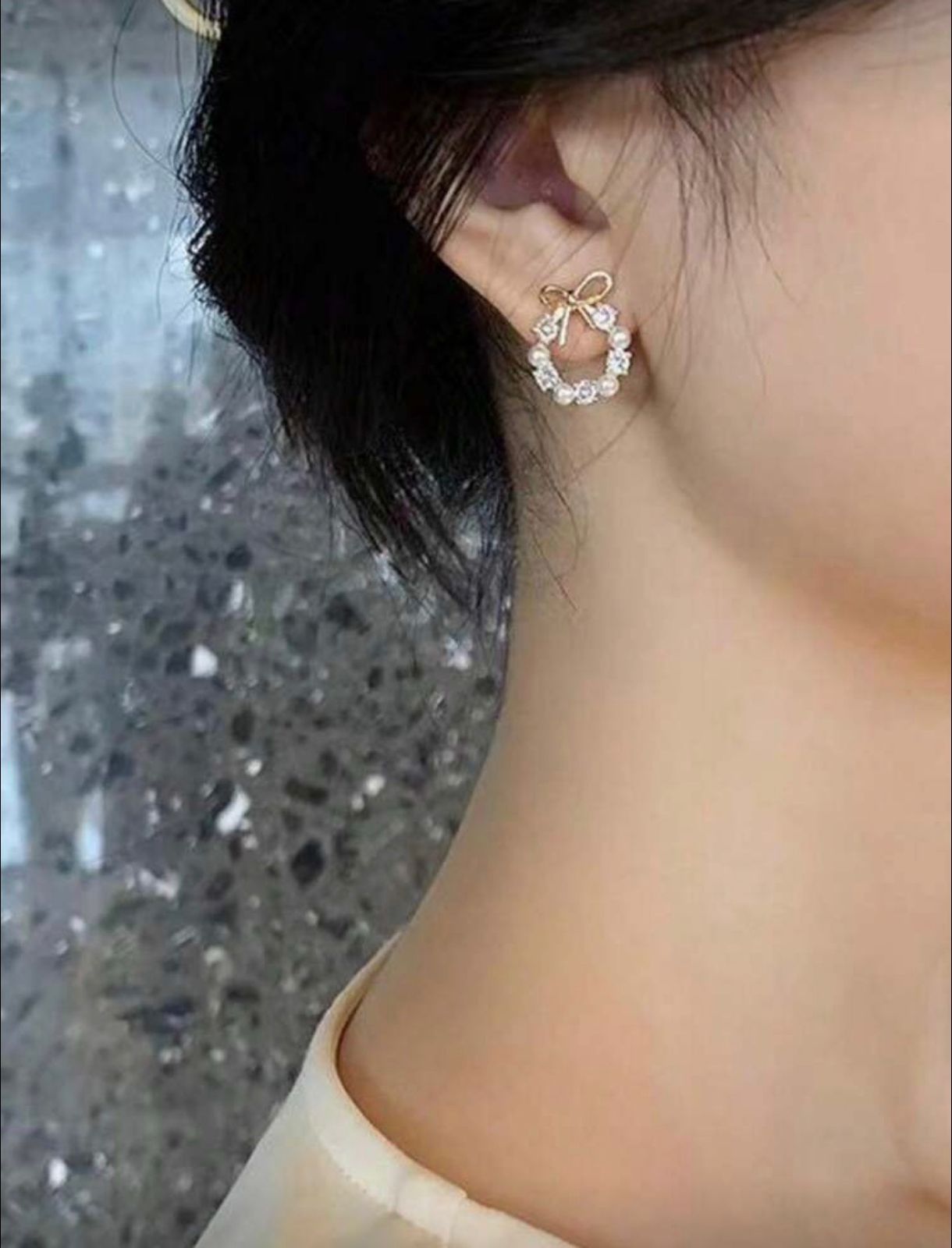 Chic Bow Stud Earrings