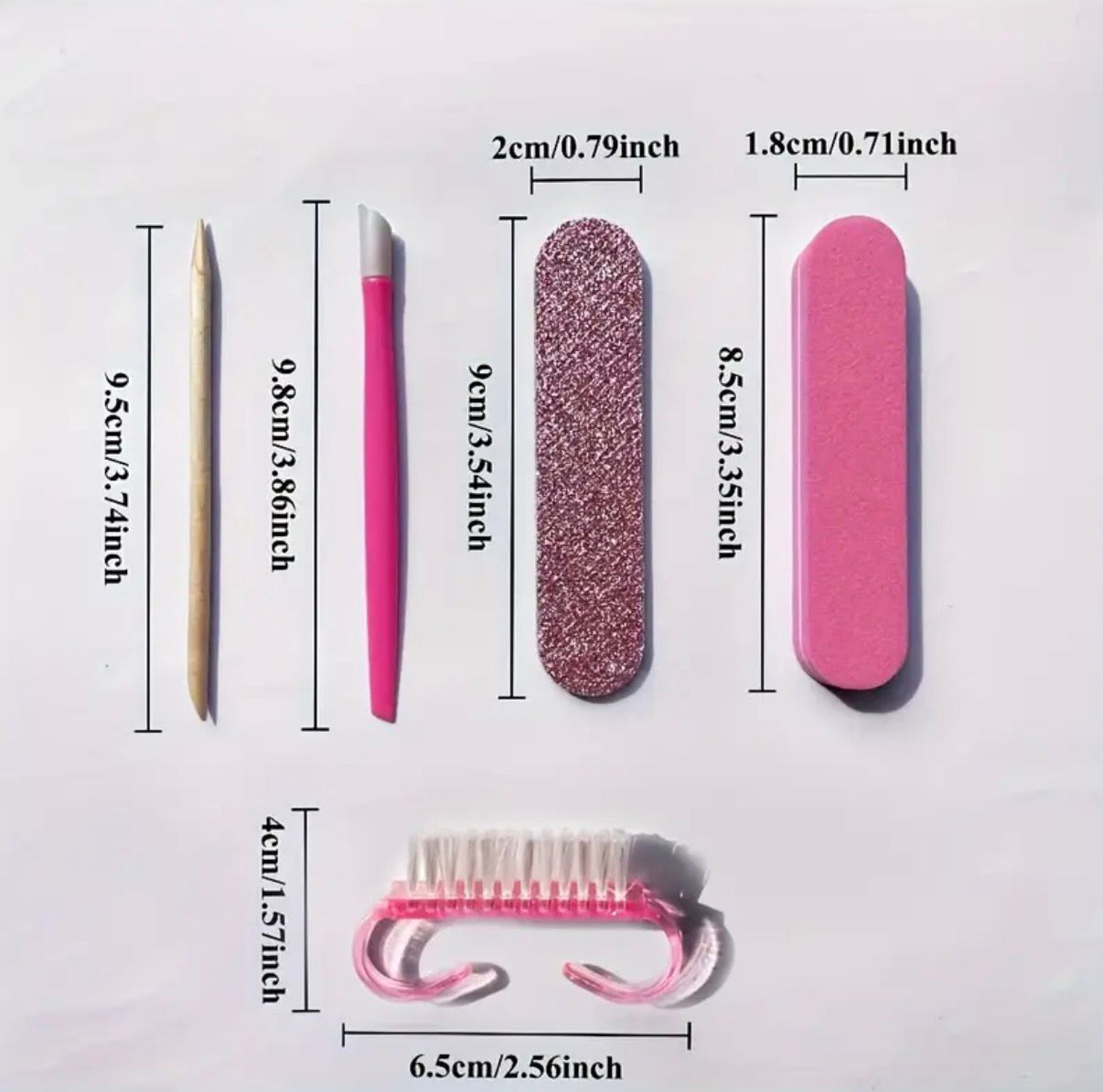 5 Pcs Manicure And Pedicure Set