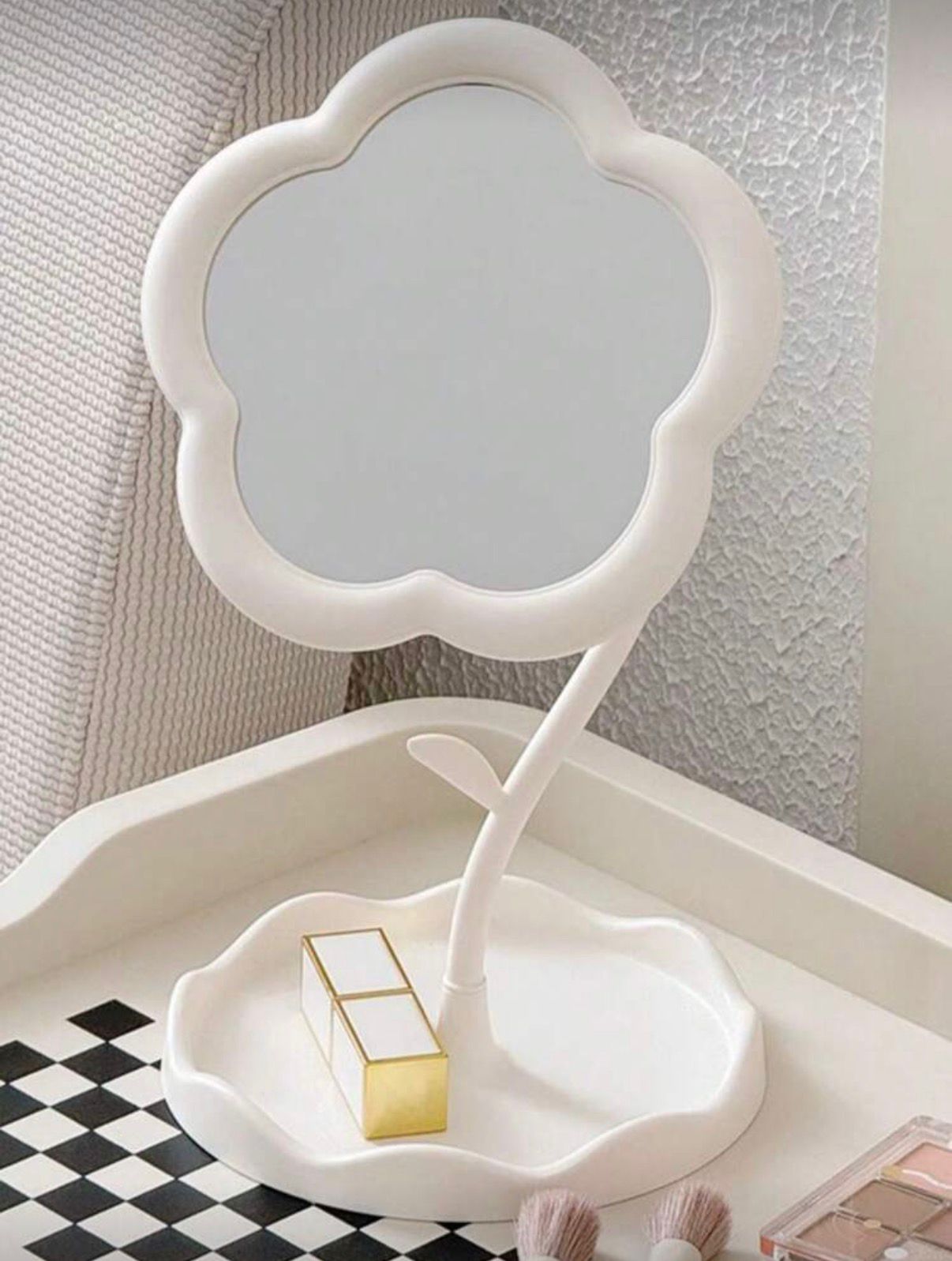 Flower Makeup Mirror