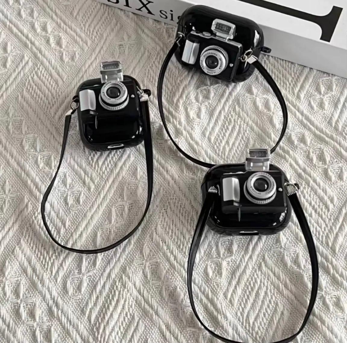 3D Camera Design Protective Case for AirPods 4.