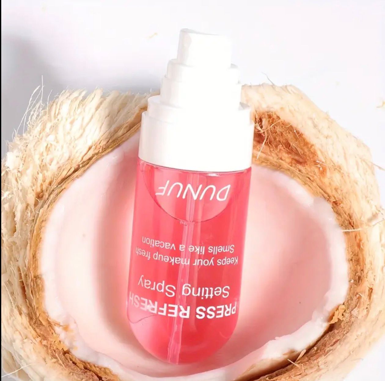 DUNUF PRESS REFRESH Setting Spray – Hydrating Makeup Lock &amp; Refresh.