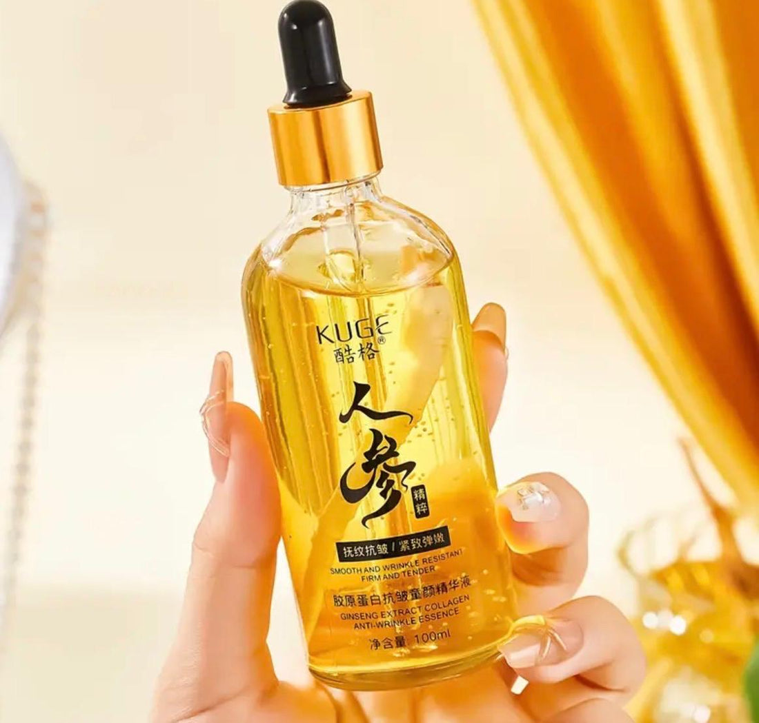 Ginseng Collagen Serum - Anti-Wrinkle Firming Moisturizer for All Skin Types 100ml