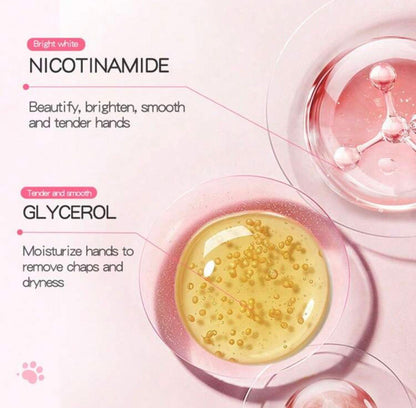 Niacinimide &amp; Goat milk whitening hand mask