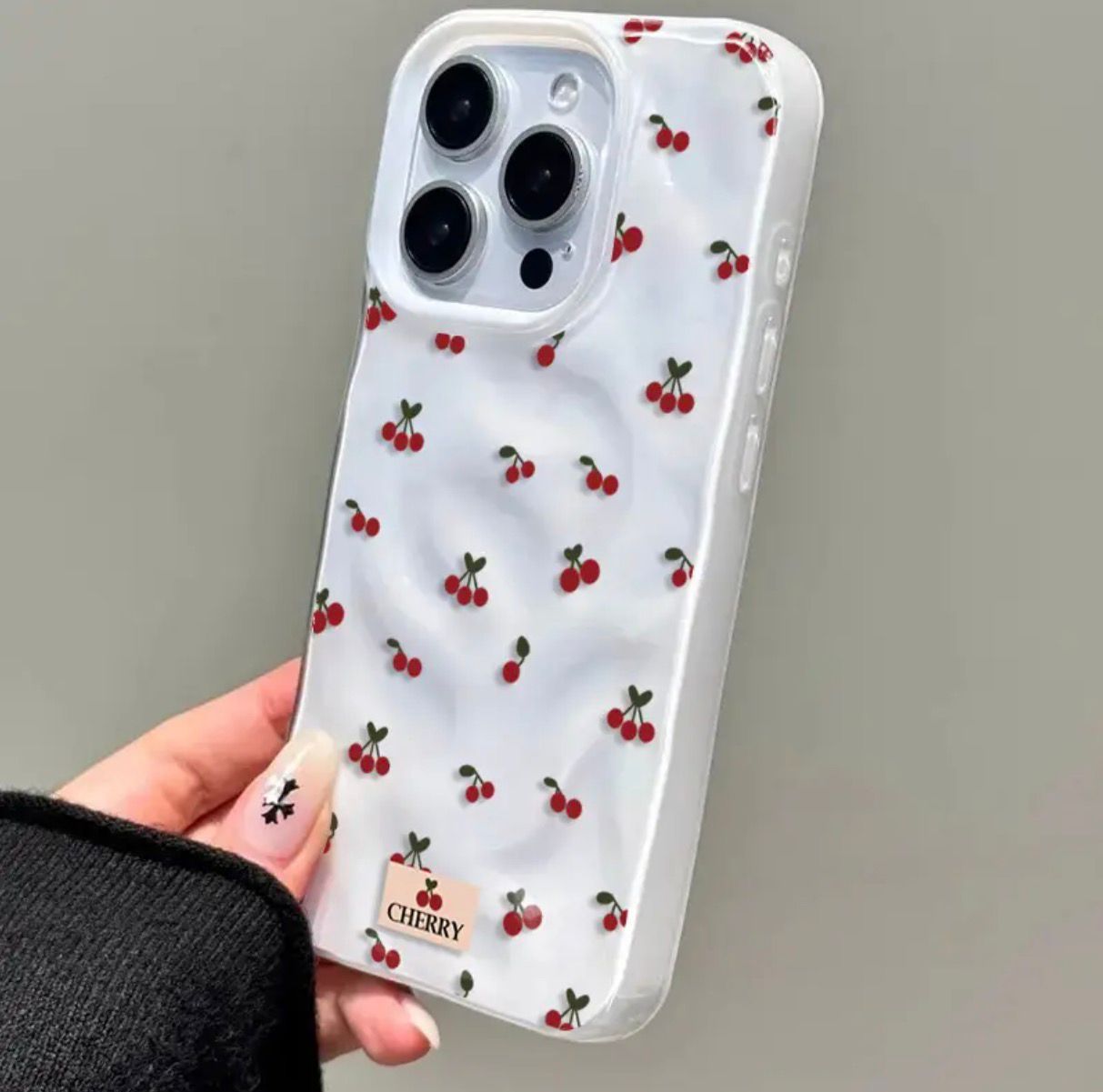 17 Air Adorable Cherry-Themed Cartoon Design Phone Case