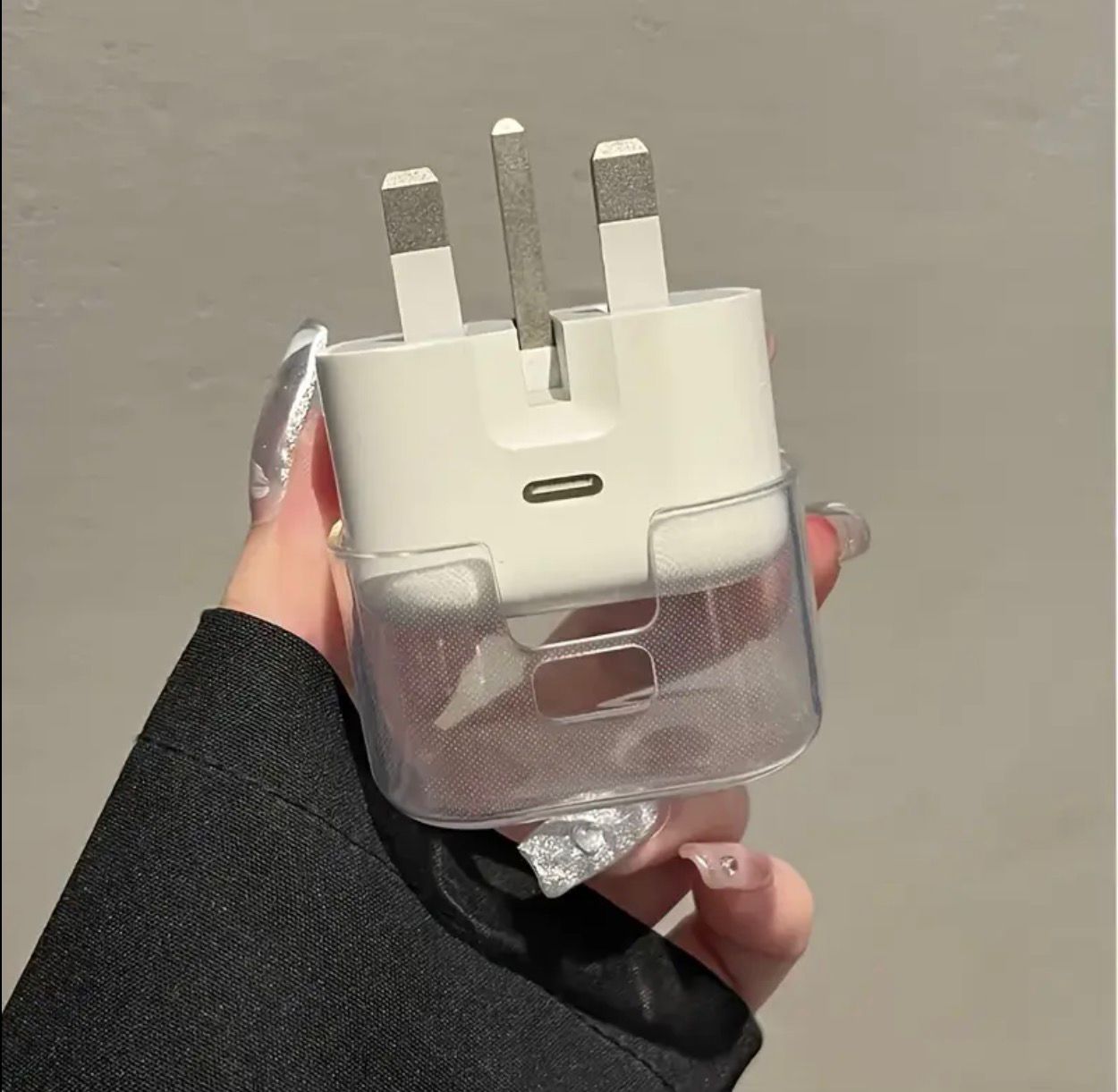 3pcs set of cartoon dinosaur charger protective cases suitable for iPhone