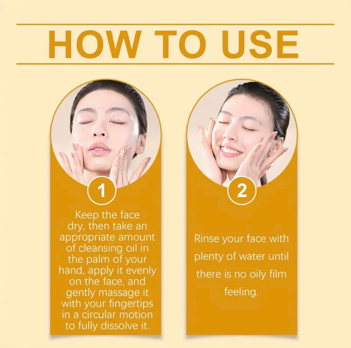 FUSHITING Centella Cleansing Oil – Pure Makeup Remover &amp; Soothing Balance Gentle, Deep Cleansing with Soothing Centella.