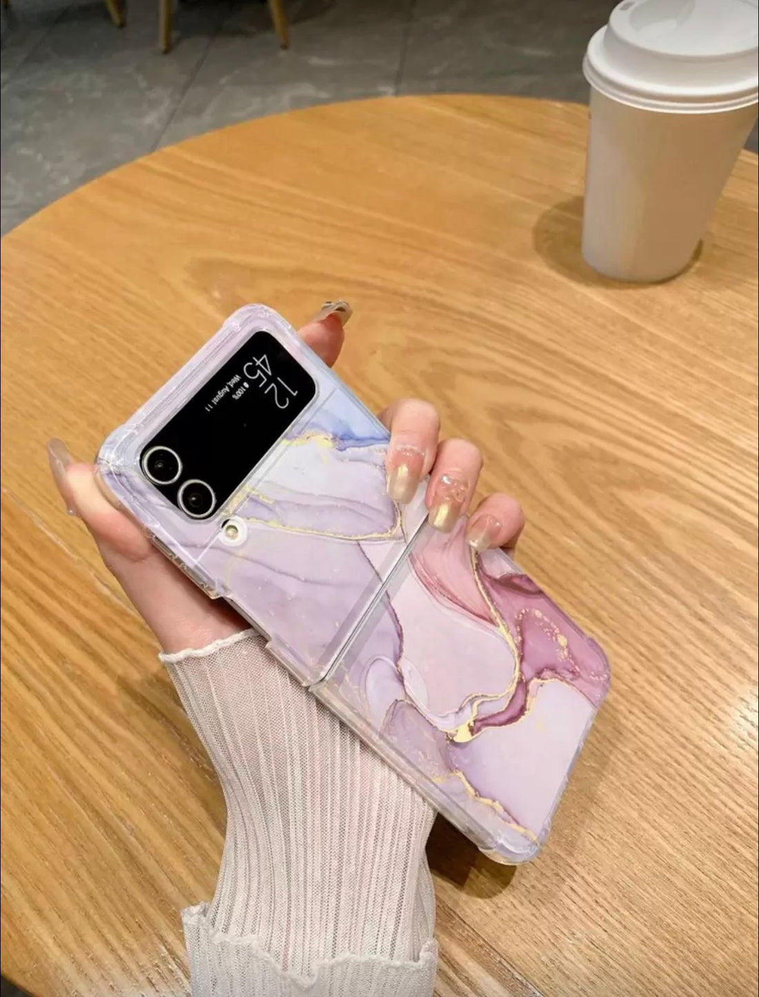 Luxury Marble Case for Samsung Galaxy Z Flip 6