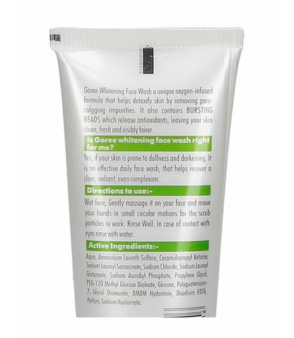 Whitening Face Wash With Aloe Vera