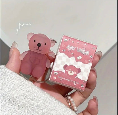 Bear Lip Glaze Moisturizing Matte Lip Mud Waterproof Long-lasting