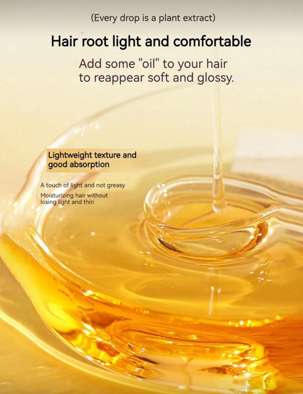 Perfumed Hair Softening &amp; Nourishing Oil Spray