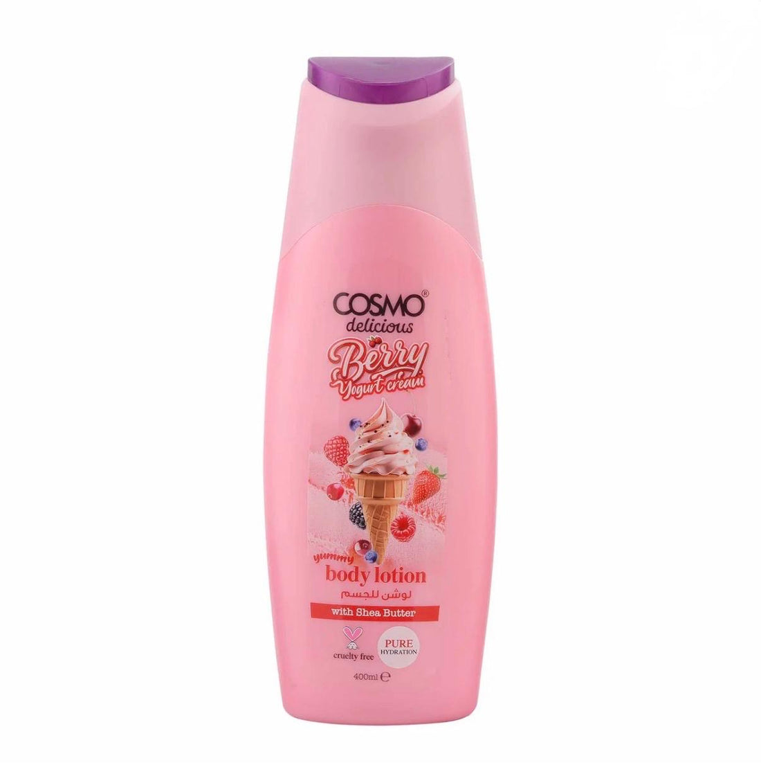 Cosmo Delicious &quot;Berry Yogurt Cream&quot; Shower Set of 3