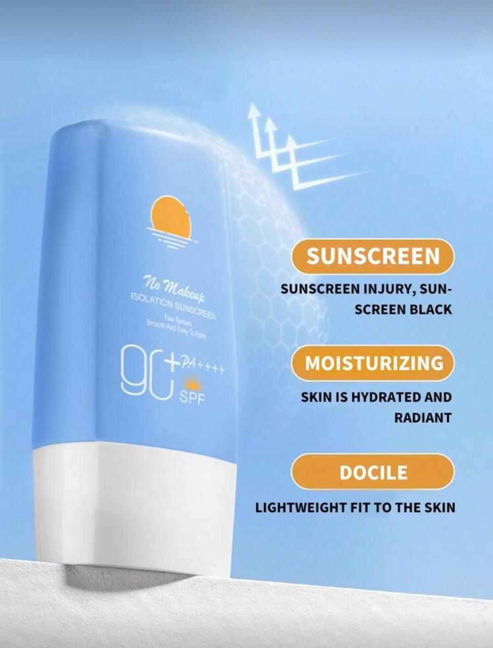 3-In-1 Moisturizing Sunscreen Lotion, Oil-Free, Brightening, UV Protection