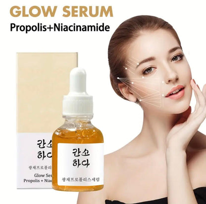 Propolis Niacinamide Glow Serum - Hydrating &amp; Facial Radiance