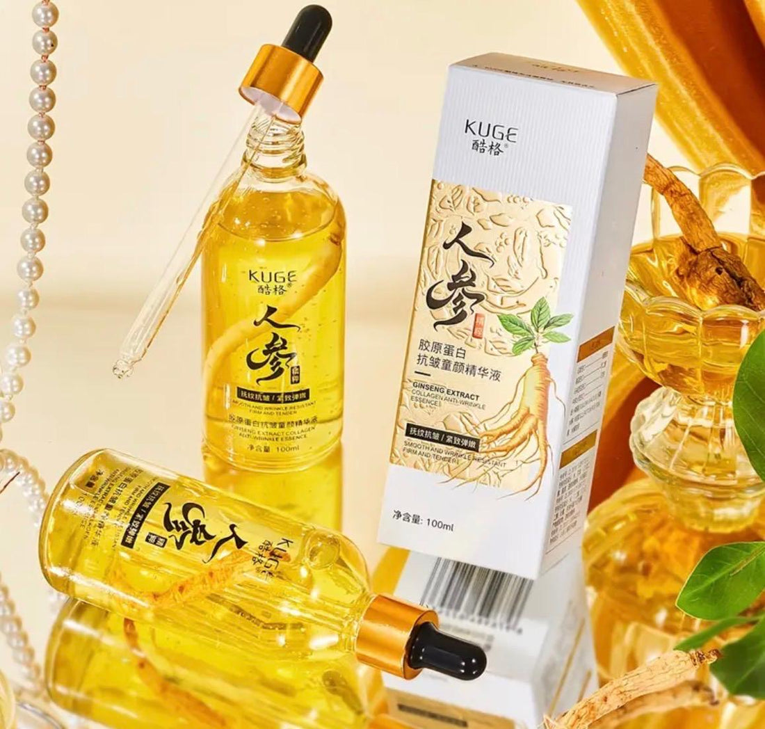 Ginseng Collagen Serum - Anti-Wrinkle Firming Moisturizer for All Skin Types 100ml