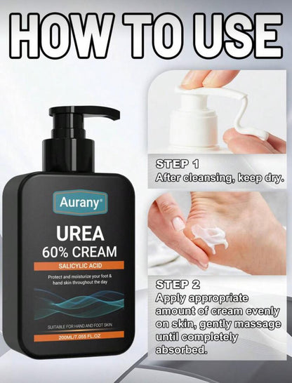 Urea Cream 60% For Feet + 2% Salicylic Acid 200ml