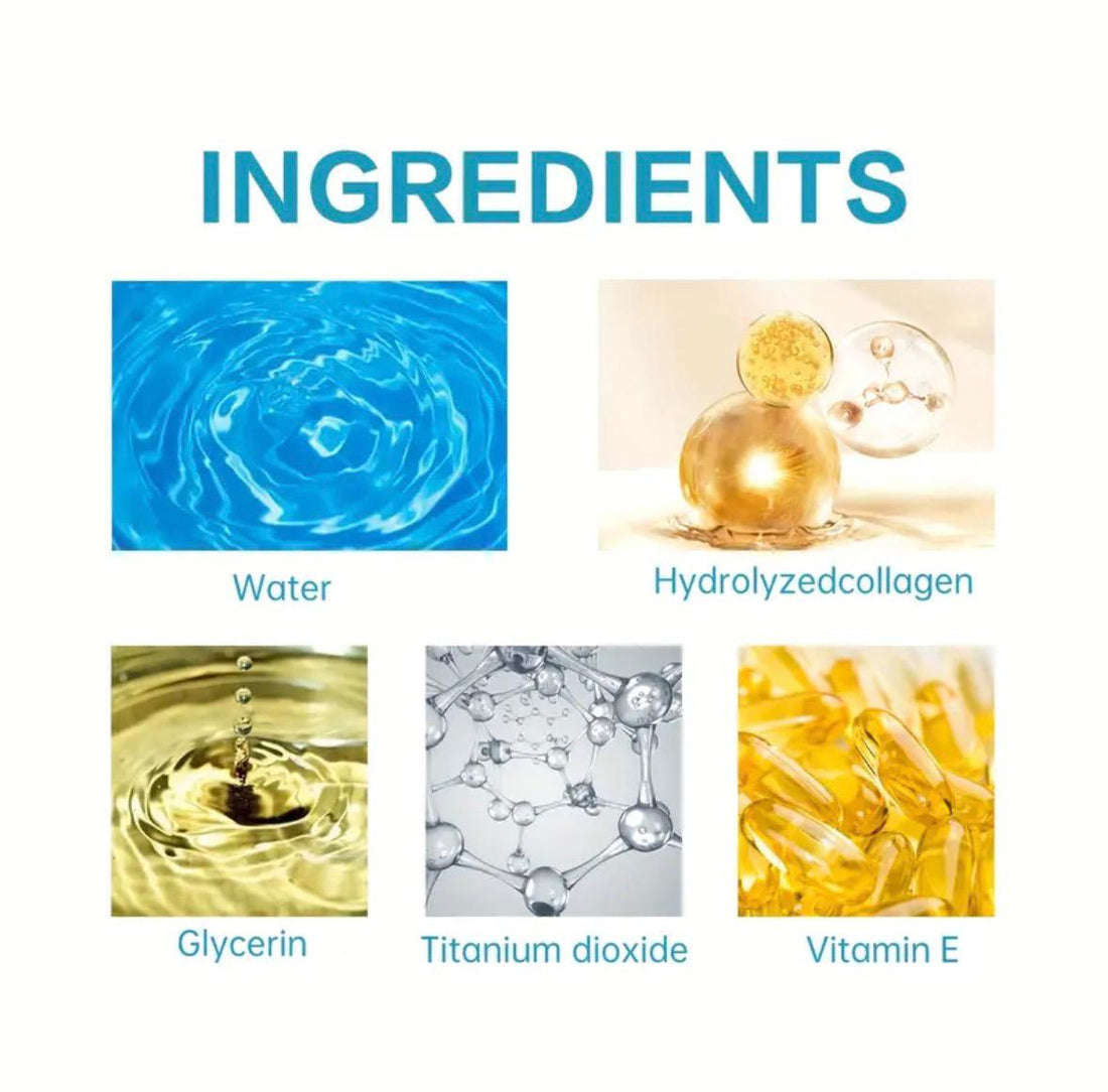 SPF50 PA+++ Sunscreen Moisturizer, Helps Prevent Sunburn, Suitable for Daily Use, Provides Skin Protection Against Environmental Damage, Contains Collagen And Vitamin E, Korean Sunscreen for All Skin Type