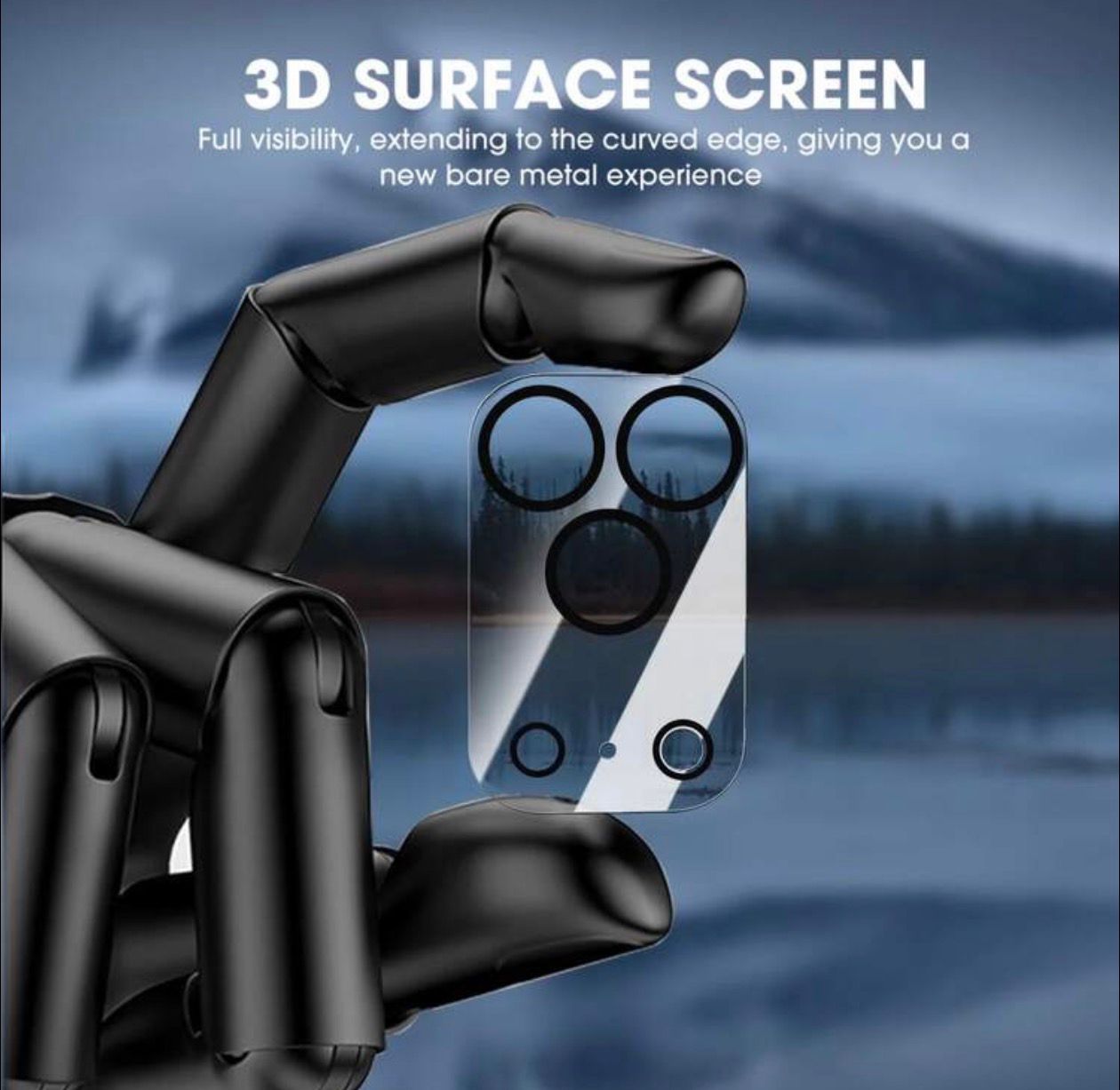 17 Pro Max Lens Protector 3D High Definition