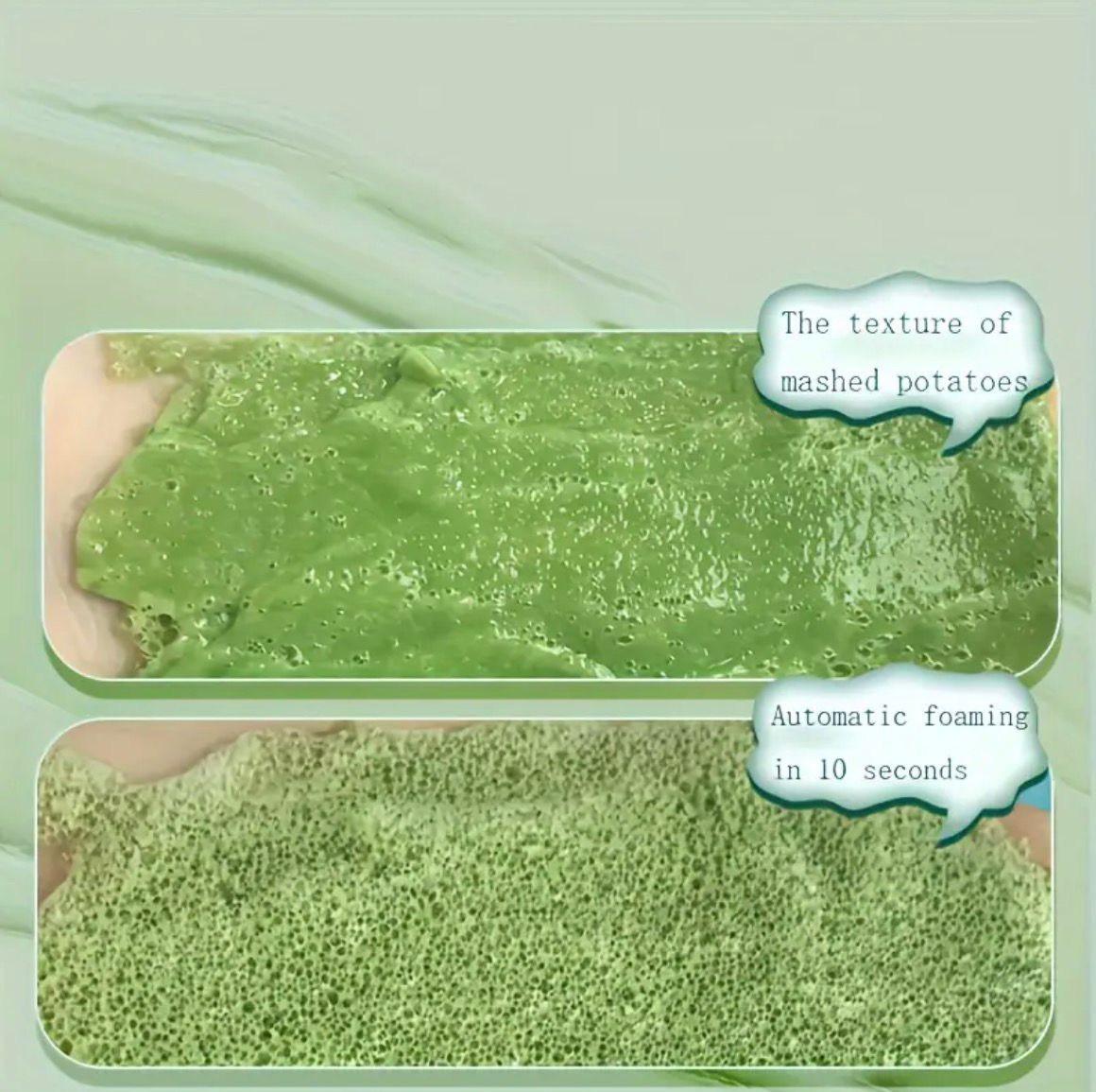 Yinba Anthocyanin Bubble Mask - Deep Cleansing Facial Mask with Antioxidant Properties, Unscented, Hypoallergenic, 12 Capsules