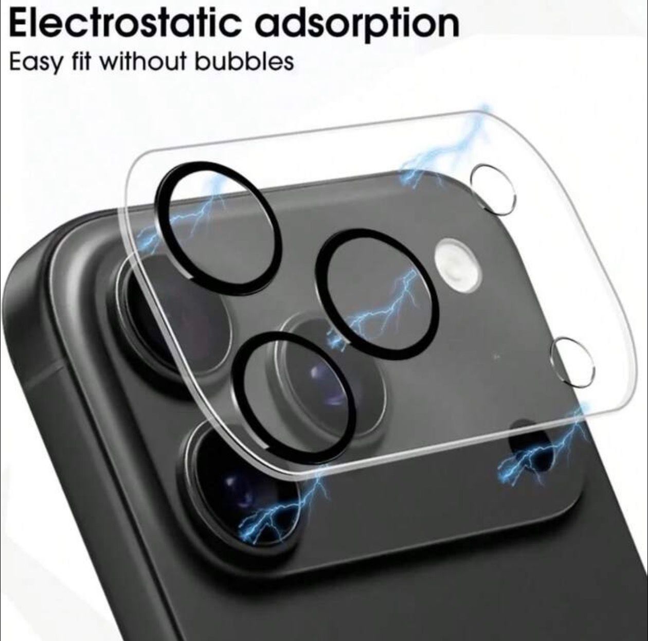 17 Pro Max Lens Protector 3D High Definition