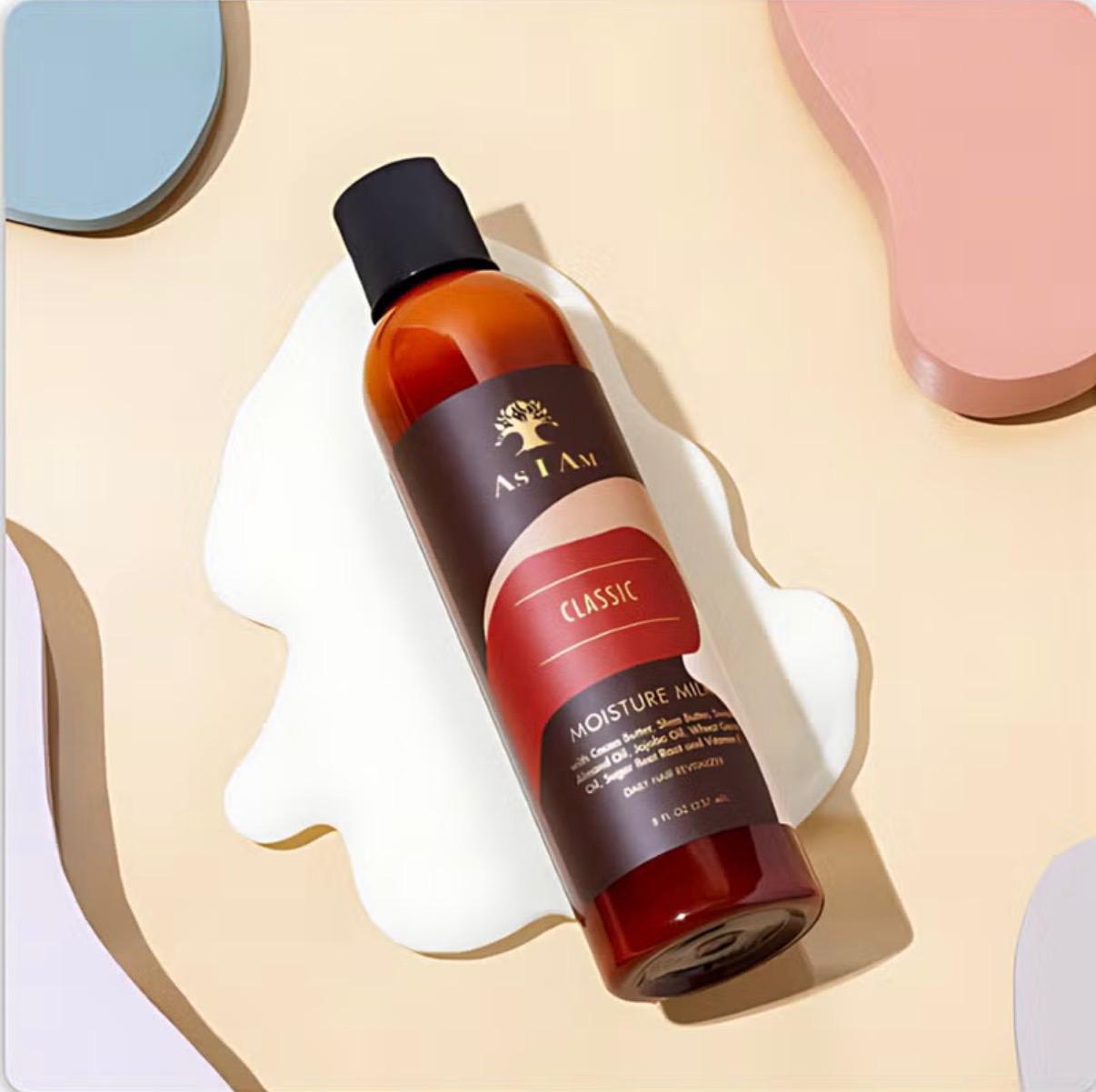 AS I AM Classic Moisture Milk with cocoa Butter, Shea Butter daily Hair Revitalizer 237ml