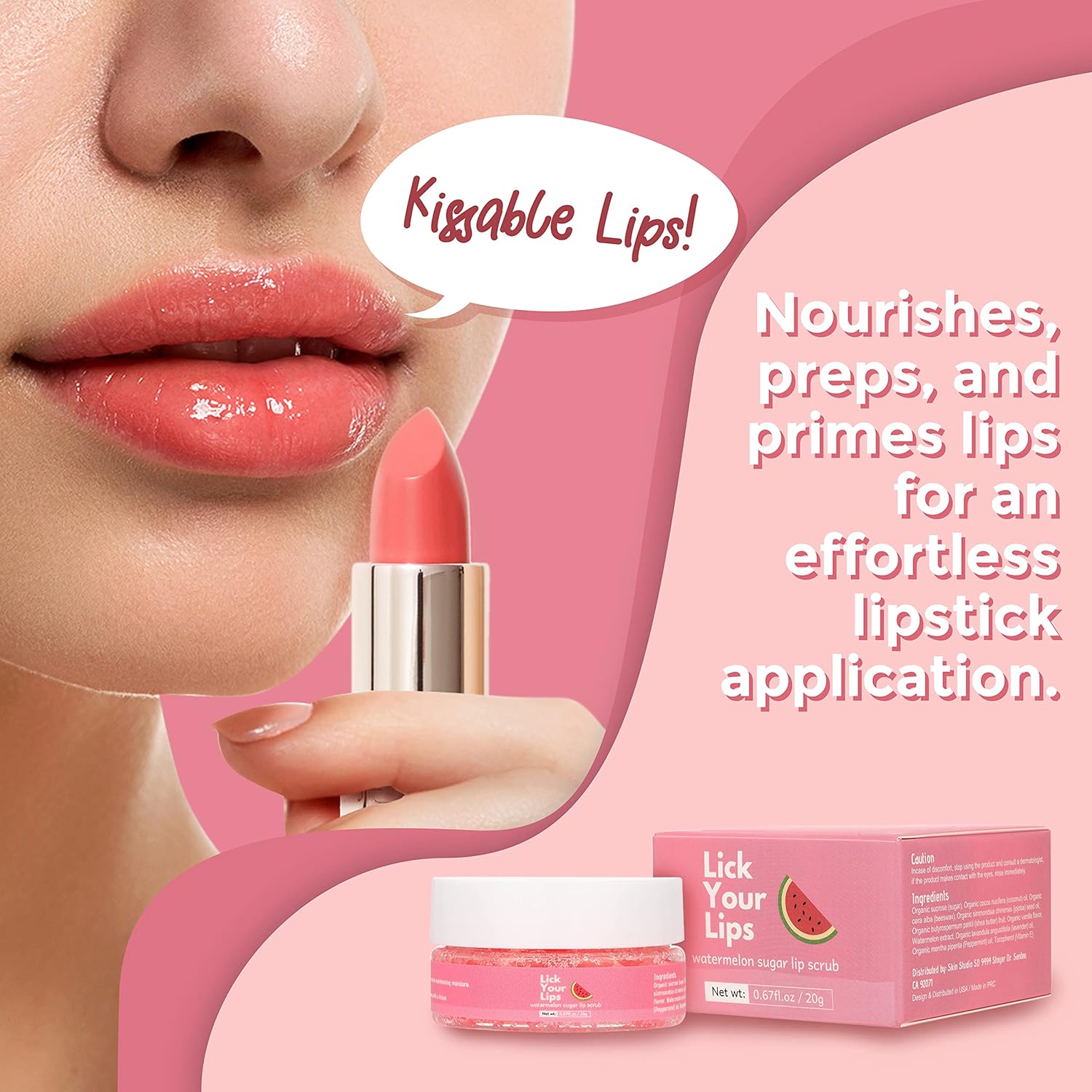25g Watermelon Lip Scrub