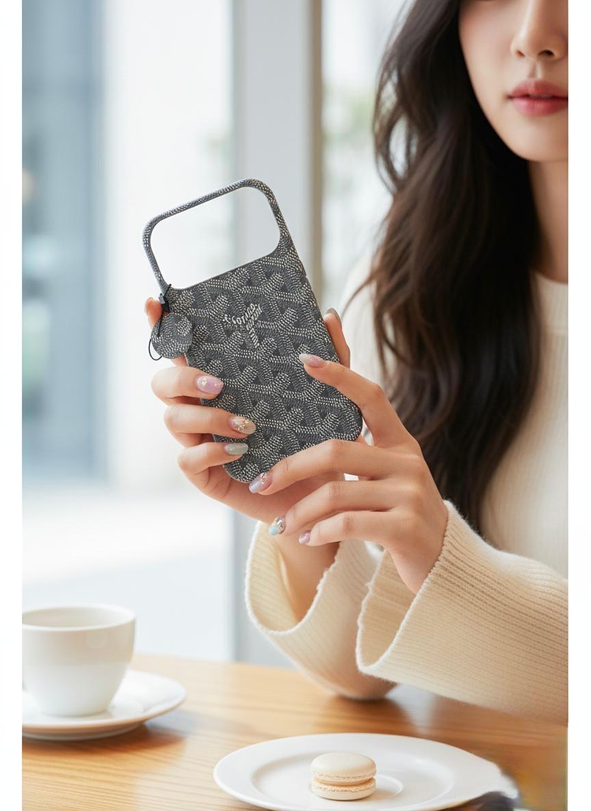 GOYARD-Style 17 Pro Max Cases in different 6 colors