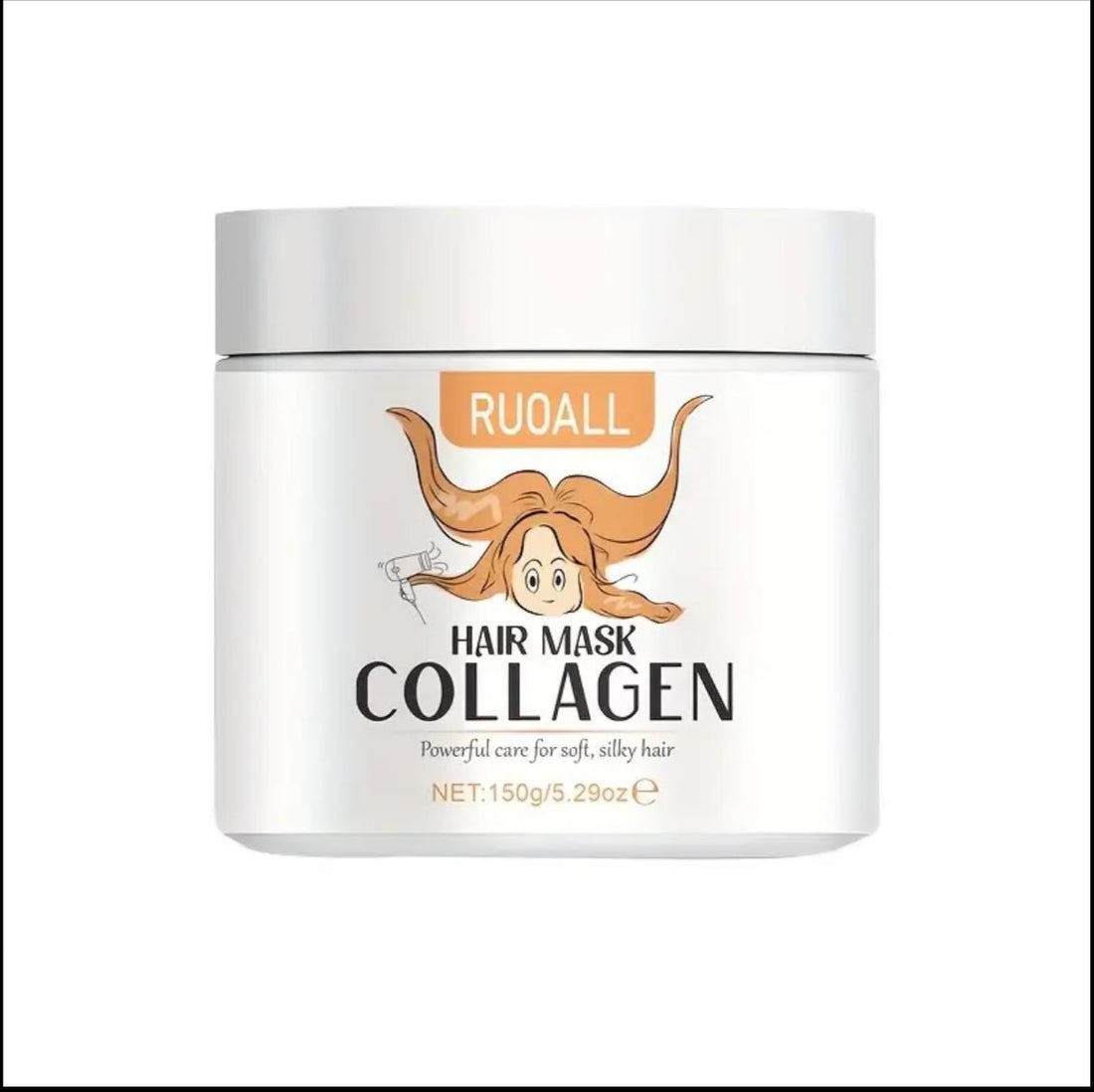 Hair mask, deep care and moisturizing for hair, alcohol-free, suitable for all hair types, suitable for both men and women.