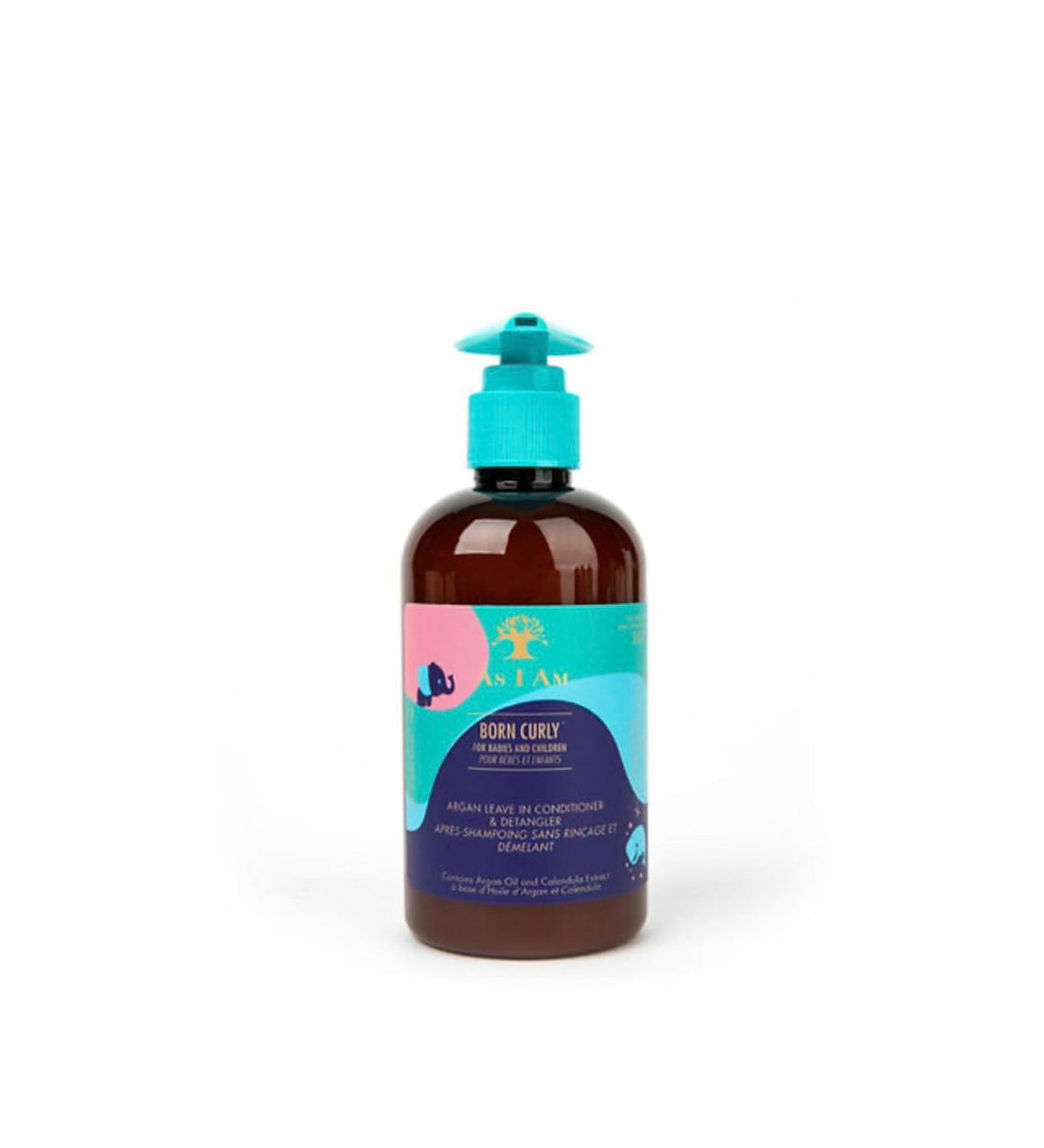 AS I AM Born Curly Argan Leave In &amp; Detangler 240ml
