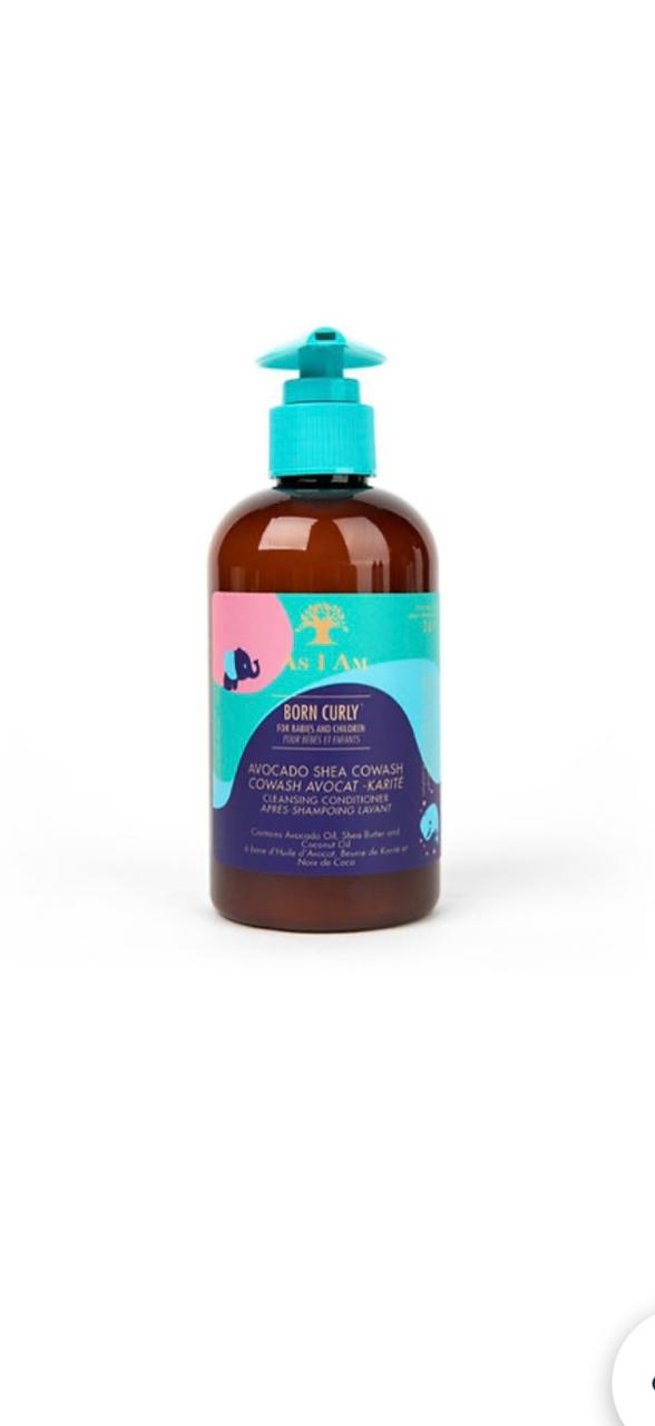 AS I AM Born Curly Avocado Shea Cowash 240ml