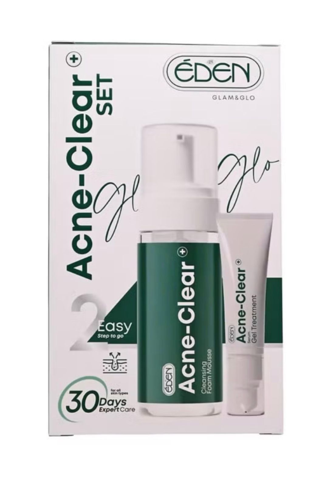 Eden Glam &amp; Glo Acne-Clear Set Kit