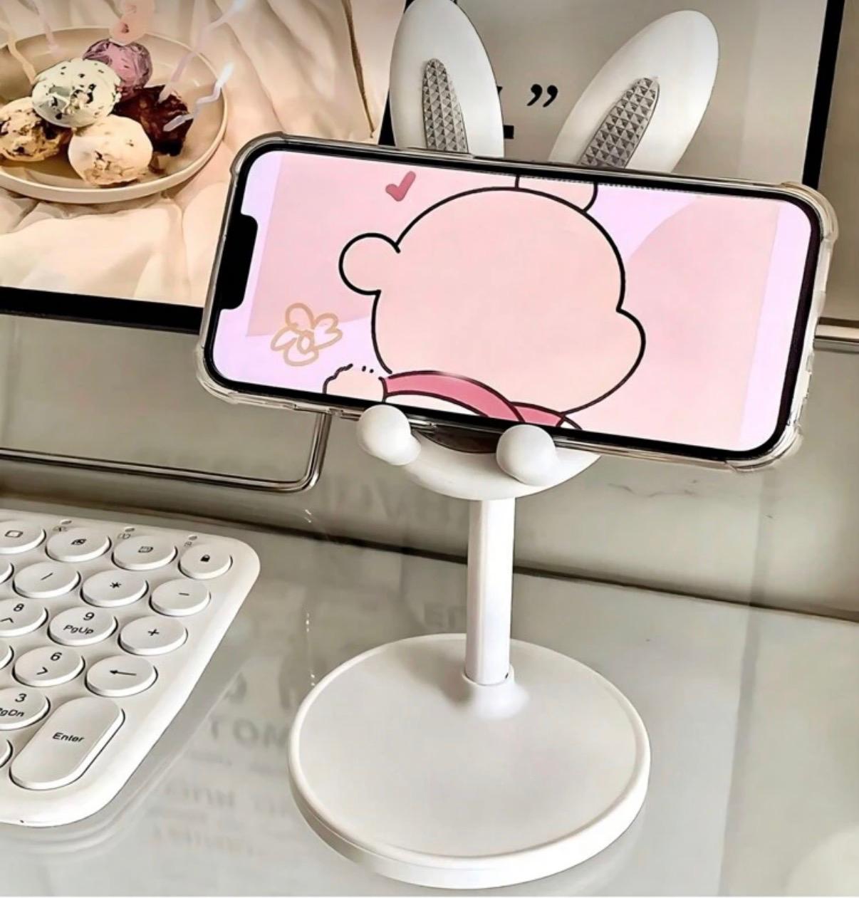Adjustable Folding Rabbit Shaped Phone Stand